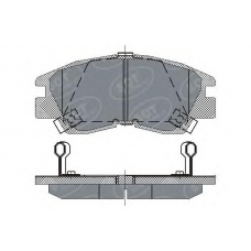 SP 222 SCT Комплект тормозных колодок, дисковый тормоз