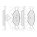 12177 OPTIMAL Комплект тормозных колодок, дисковый тормоз