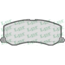 05P522 LPR Комплект тормозных колодок, дисковый тормоз