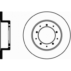 MDC468 MINTEX Тормозной диск
