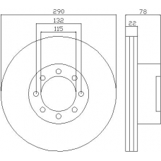 93117600 TEXTAR Тормозной диск