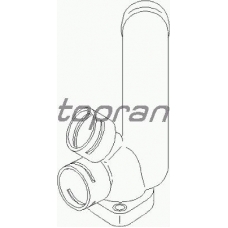 109 350 TOPRAN Фланец охлаждающей жидкости