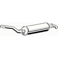 01.001 ASMET Глушитель выхлопных газов конечный