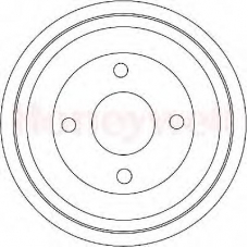 329198B BENDIX Тормозной барабан