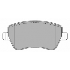 FBP-1337 FREMAX Комплект тормозных колодок, дисковый тормоз