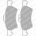 LP1693 DELPHI Комплект тормозных колодок, дисковый тормоз