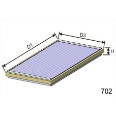 HB184 MISFAT Фильтр, воздух во внутренном пространстве