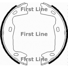 FBS556 FIRST LINE Комплект тормозных колодок, стояночная тормозная с