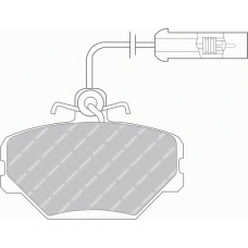 FDB524B FERODO Комплект тормозных колодок, дисковый тормоз