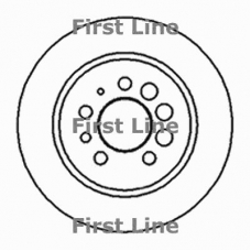 FBD275 FIRST LINE Тормозной диск