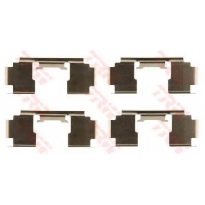 PFK397 TRW Комплектующие, колодки дискового тормоза