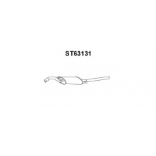 ST63131 VENEPORTE Глушитель выхлопных газов конечный