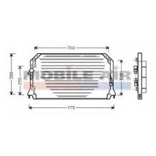 60535253 SCHLIECKMANN Конденсатор, кондиционер