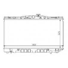 QER1382 QUINTON HAZELL Радиатор, охлаждение двигателя