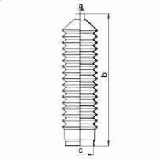 983835 EKG Пыльник, рулевое управление