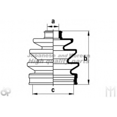 0858-9007 ASHUKI Комплект пылника, приводной вал
