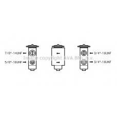 JR1038 AVA Расширительный клапан, кондиционер