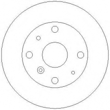 AC2470D AC Delco Тормозной диск
