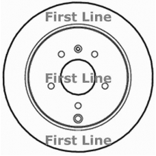 FBD1684 FIRST LINE Тормозной диск