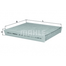 LAK 457 MAHLE Фильтр, воздух во внутренном пространстве