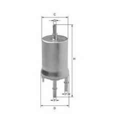 XB111B UNIFLUX FILTERS Топливный фильтр