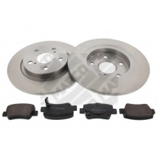 47509 MAPCO Комплект тормозов, дисковый тормозной механизм