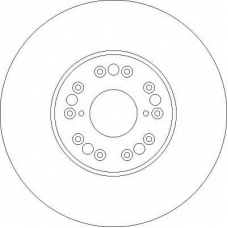 DF4182 TRW Тормозной диск