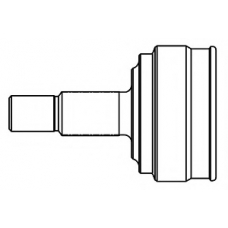 844013 GSP Шарнирный комплект, приводной вал