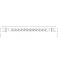3118 REMKAFLEX Тормозной шланг