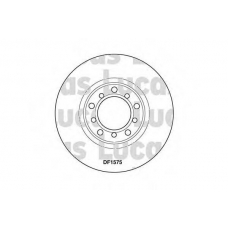 DF1575 TRW Тормозной диск