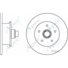 DSK588 APEC Тормозной диск