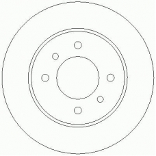 D2443 ROULUNDS Тормозной диск