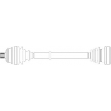 AU3016 General Ricambi Приводной вал