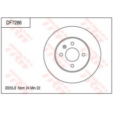 DF7286 TRW Тормозной диск