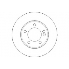 NBD1770 NATIONAL Тормозной диск