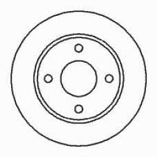 1815202543 S.b.s. Тормозной диск