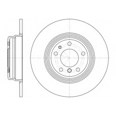 D6510.00 WOKING Тормозной диск