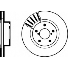 MDC809 MINTEX Тормозной диск
