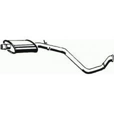 08.021 ASMET Средний глушитель выхлопных газов