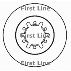 FBD1666 FIRST LINE Тормозной диск