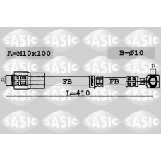 6606044 SASIC Тормозной шланг