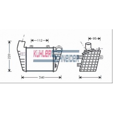 1372701 KUHLER SCHNEIDER Интеркулер