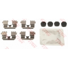 PFK647 TRW Комплектующие, колодки дискового тормоза