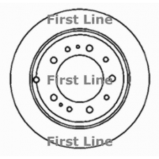 FBD1358 FIRST LINE Тормозной диск