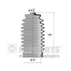 J2842000 NIPPARTS Комплект пылника, рулевое управление