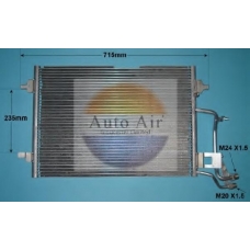 16-6146 AUTO AIR GLOUCESTER Конденсатор, кондиционер