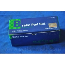 PKA-050 Parts mall Комплект тормозных колодок, дисковый тормоз