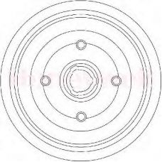 329239B BENDIX Тормозной барабан