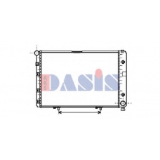 121630N AKS DASIS Радиатор, охлаждение двигателя