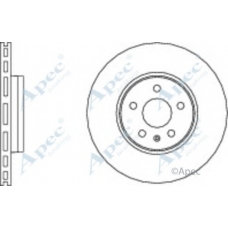 DSK2657 APEC Тормозной диск